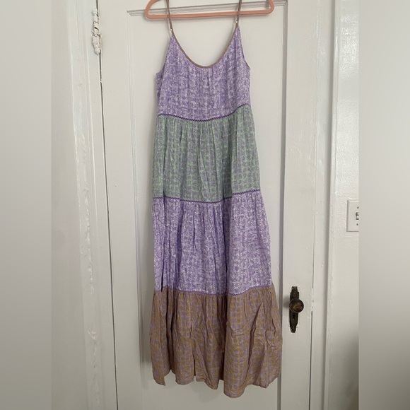 Anthropologie Roller Rabbit Ismay Dakota Tiered Maxi Dress - Picture 3 of 8